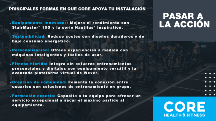 core benefit slide-Spanish -2025 Europe Fitness Trends